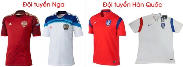 Quần áo bóng đá World Cup 2014-15