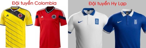 Quần áo bóng đá World Cup 2014-5